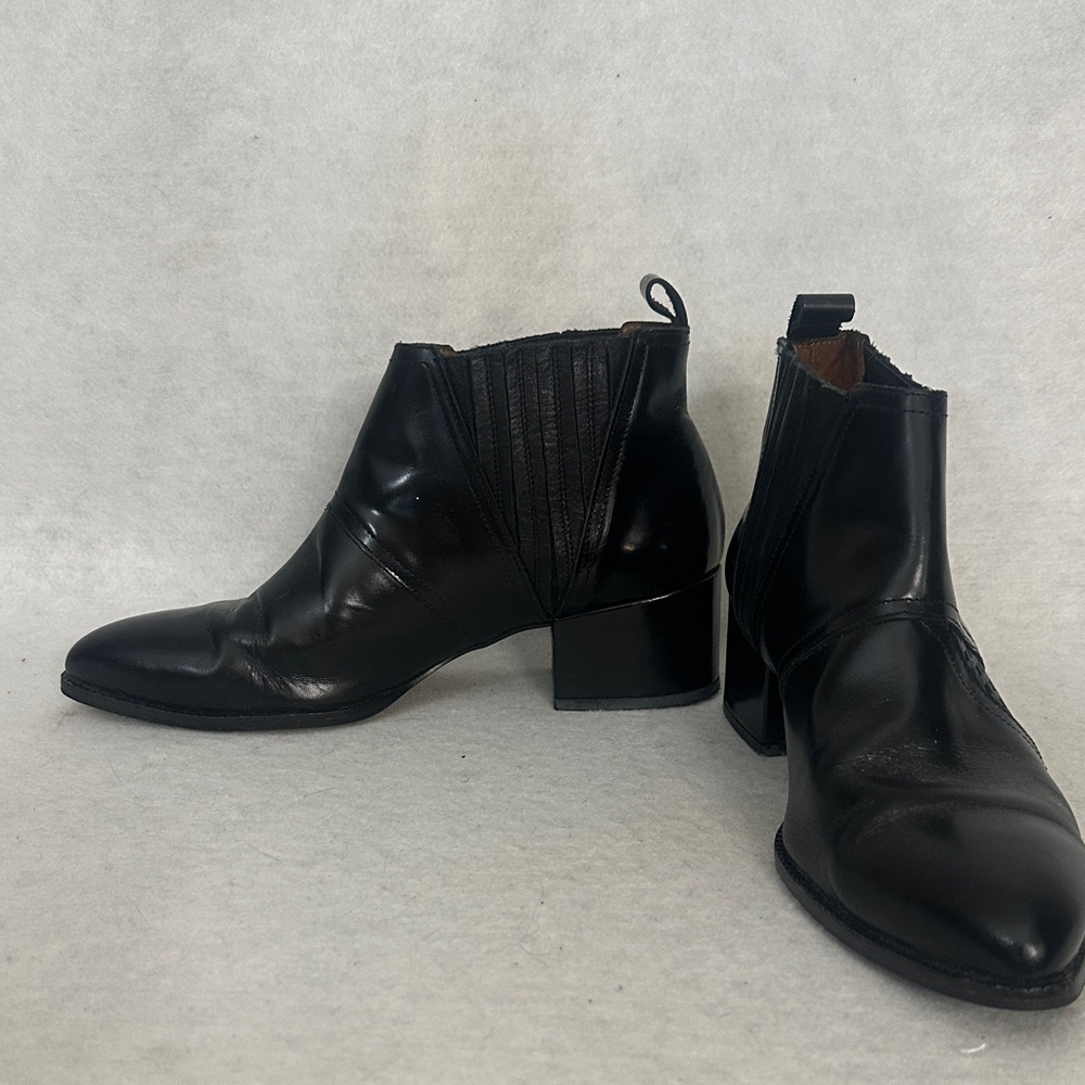 Sixtyseven Black Heeled Ankle Boots